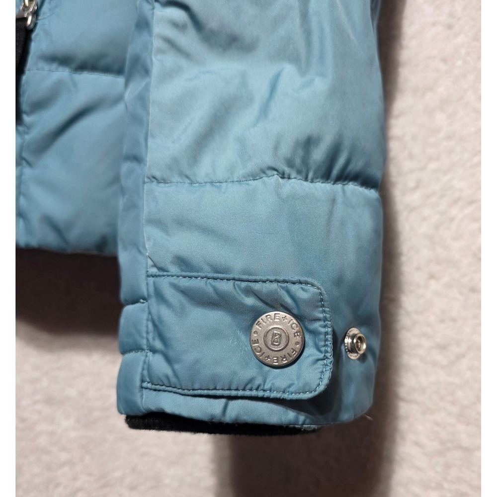 Bogner Fire + Ice Women's Blue Down Puffer Ski Jacket Size 6 Small - Picture 4 of 16
